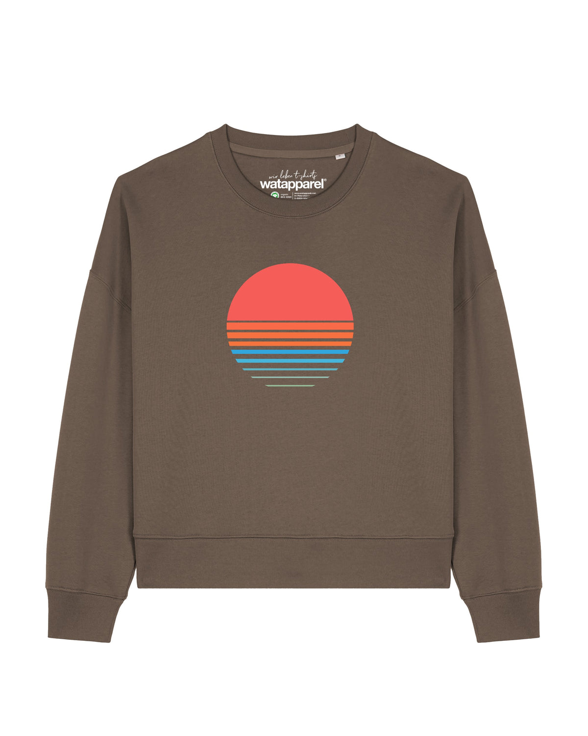 Abstract 03 | Sweatshirt Frauen-front;C135
