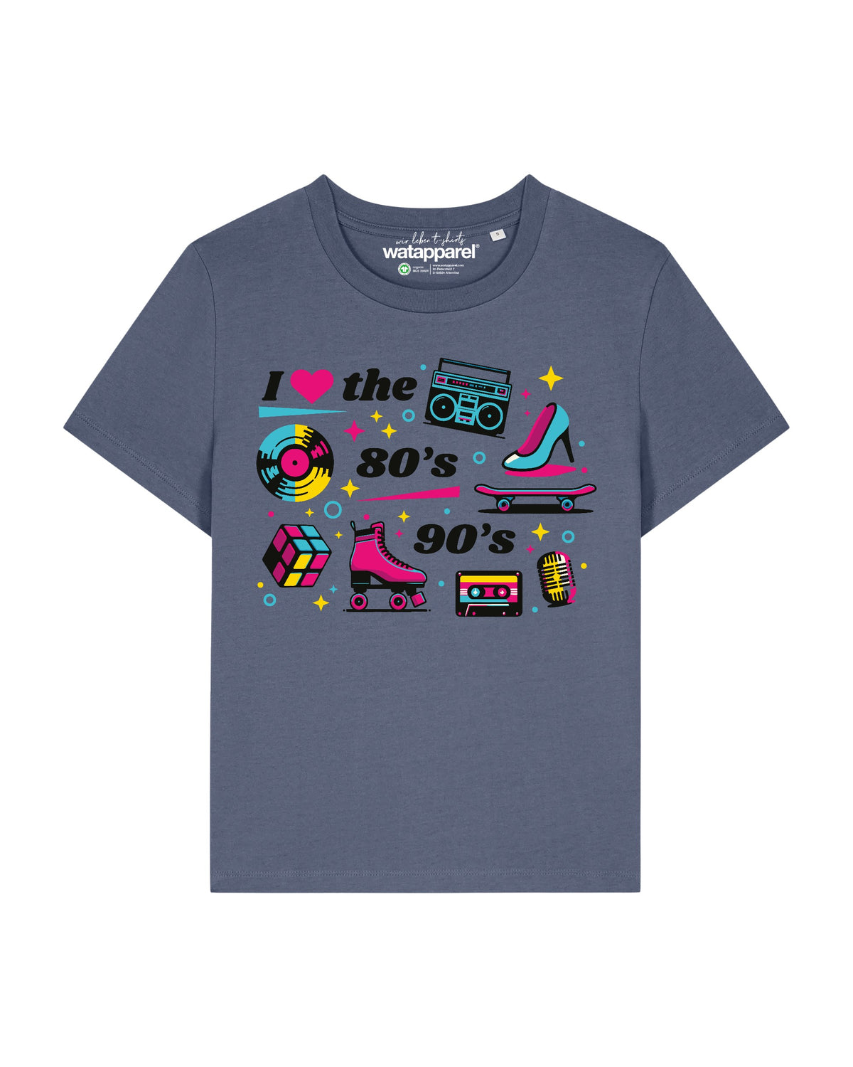 80s Love | T-Shirt Frauen-front;C156