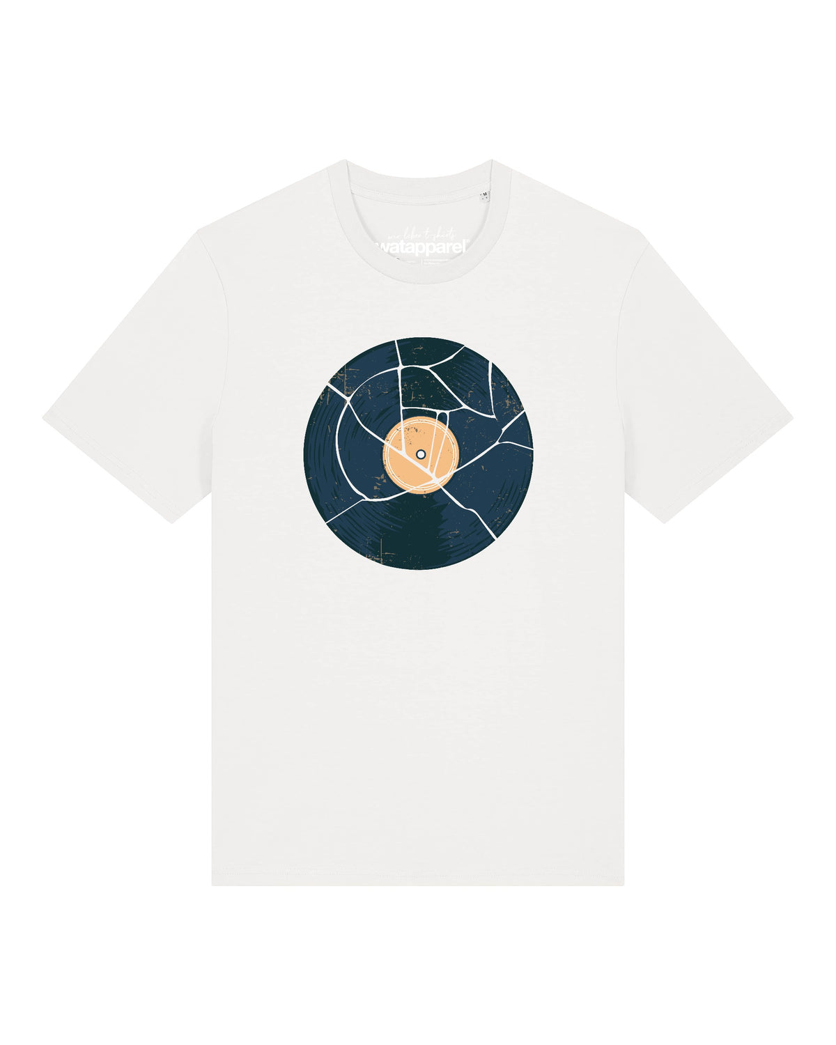 Broken Vinyl | T-Shirt Unisex-front;C018