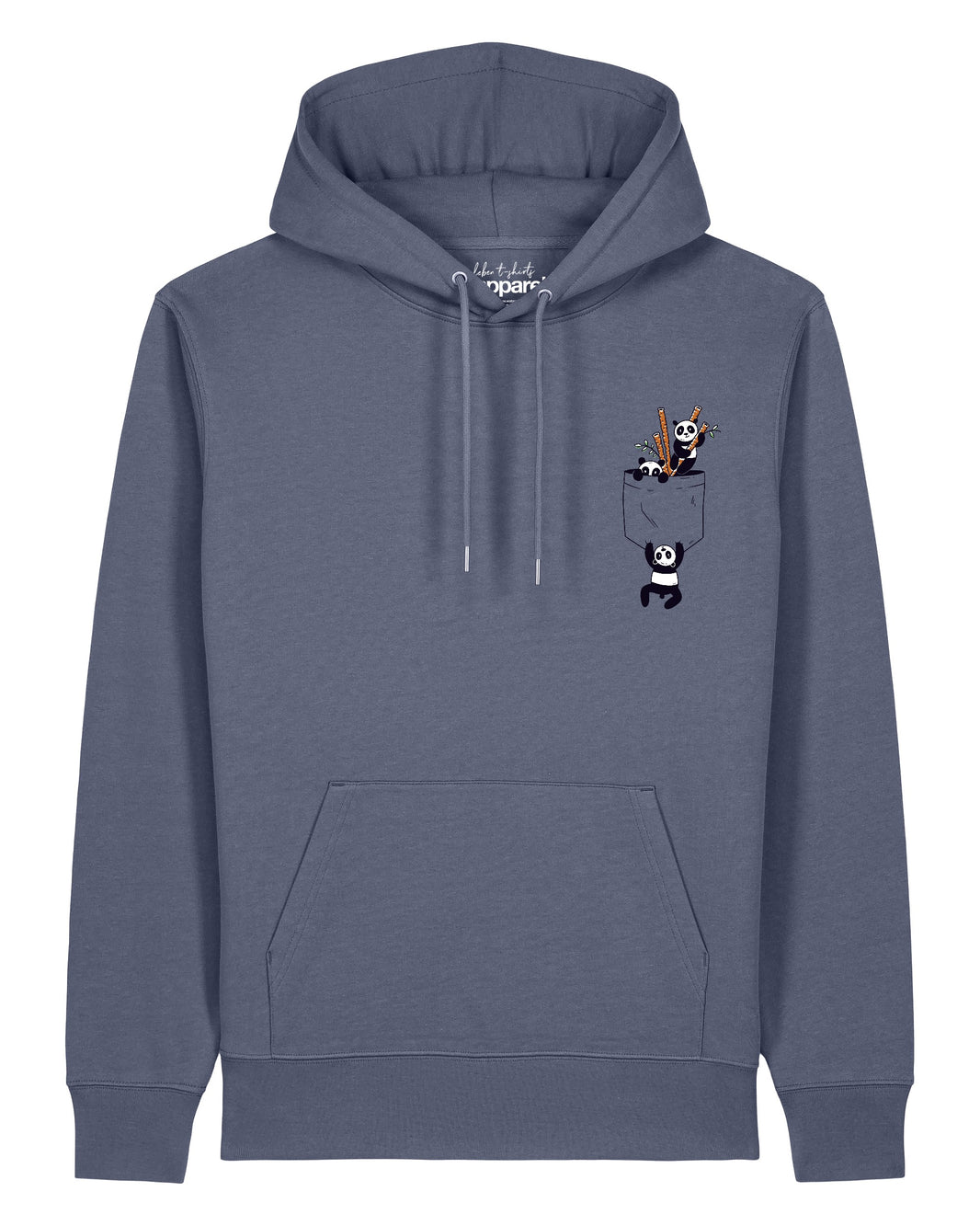 Pocket Pandas | Hoodie Unisex-front;C156
