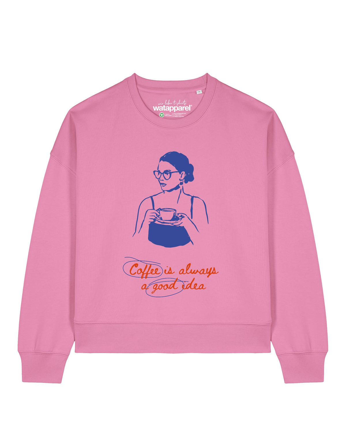 Coffee is a good idea | Sweatshirt Frauen-front;C129