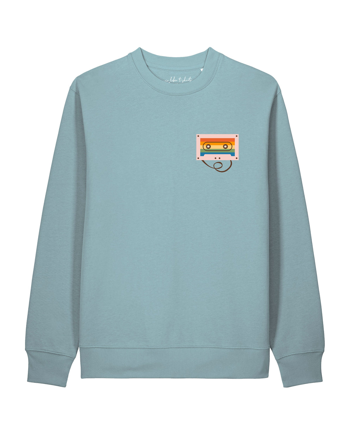 Rainbow Cassette | Sweatshirt Unisex-front;C173
