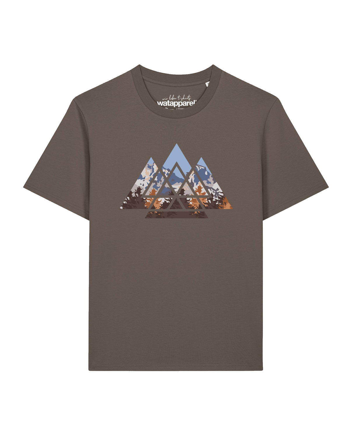 Geometric Landscape | T-Shirt Unisex-front;C135