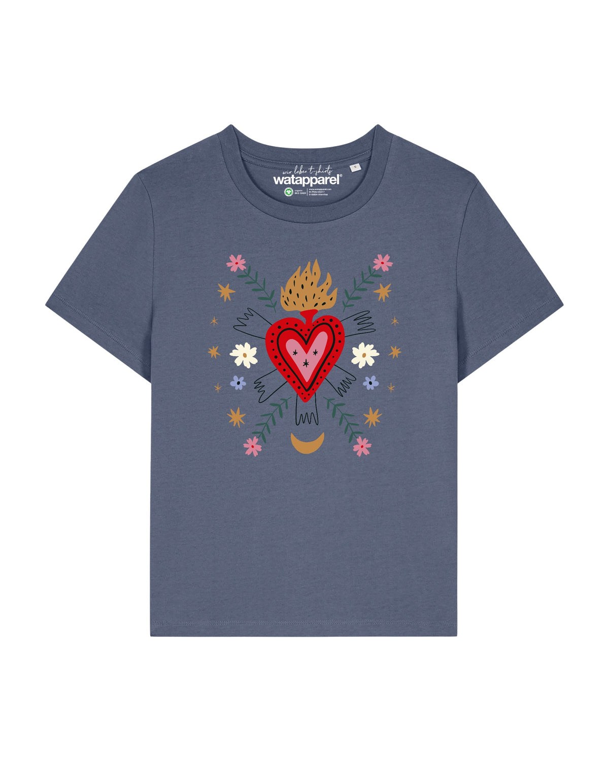 Love and flex | T-Shirt Frauen-front;C156