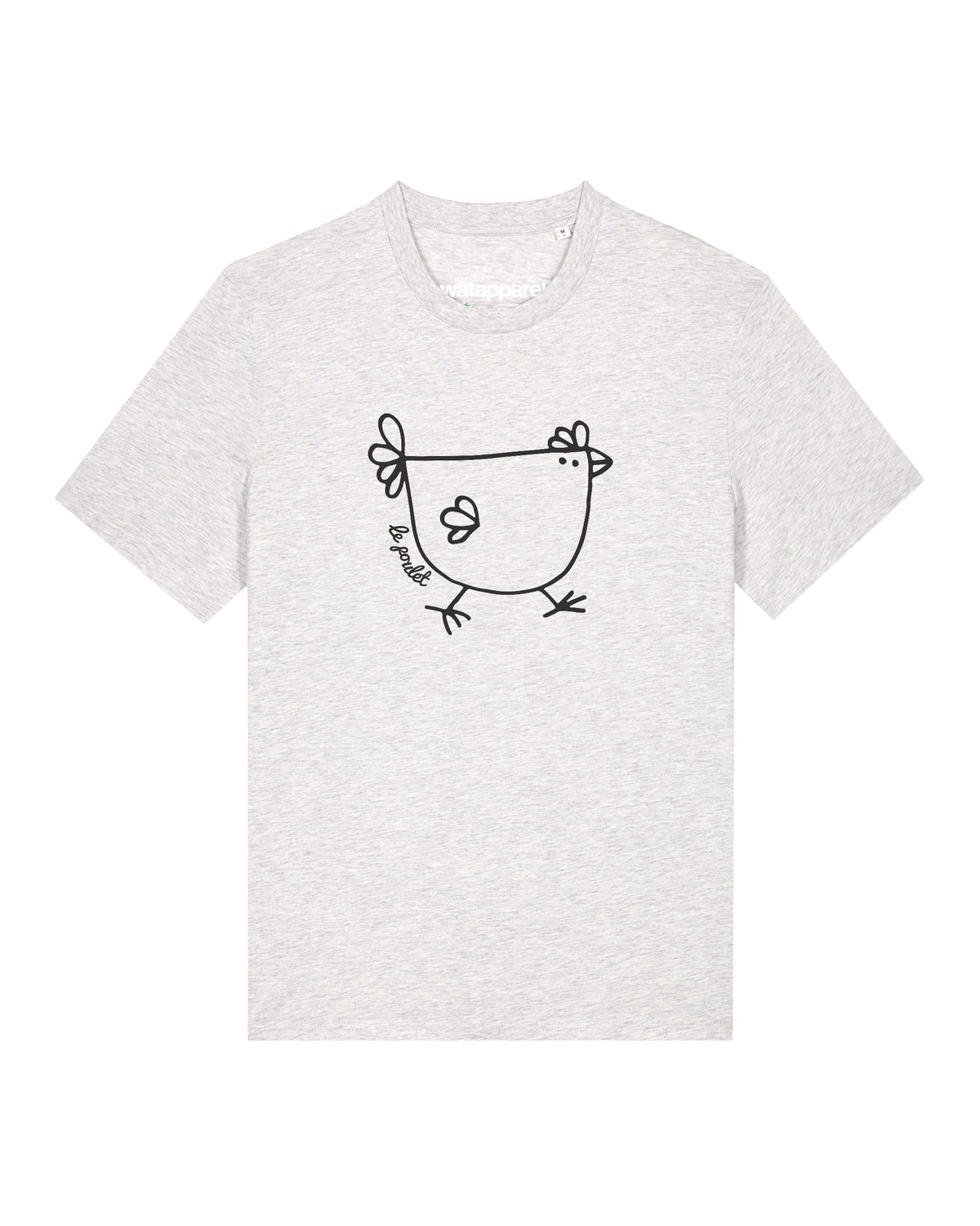 Le poulet - das Huhn | T-Shirt Unisex-front;C146
