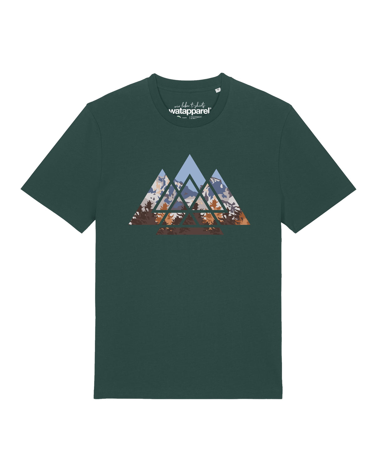 Geometric Landscape | T-Shirt Unisex-front;C036