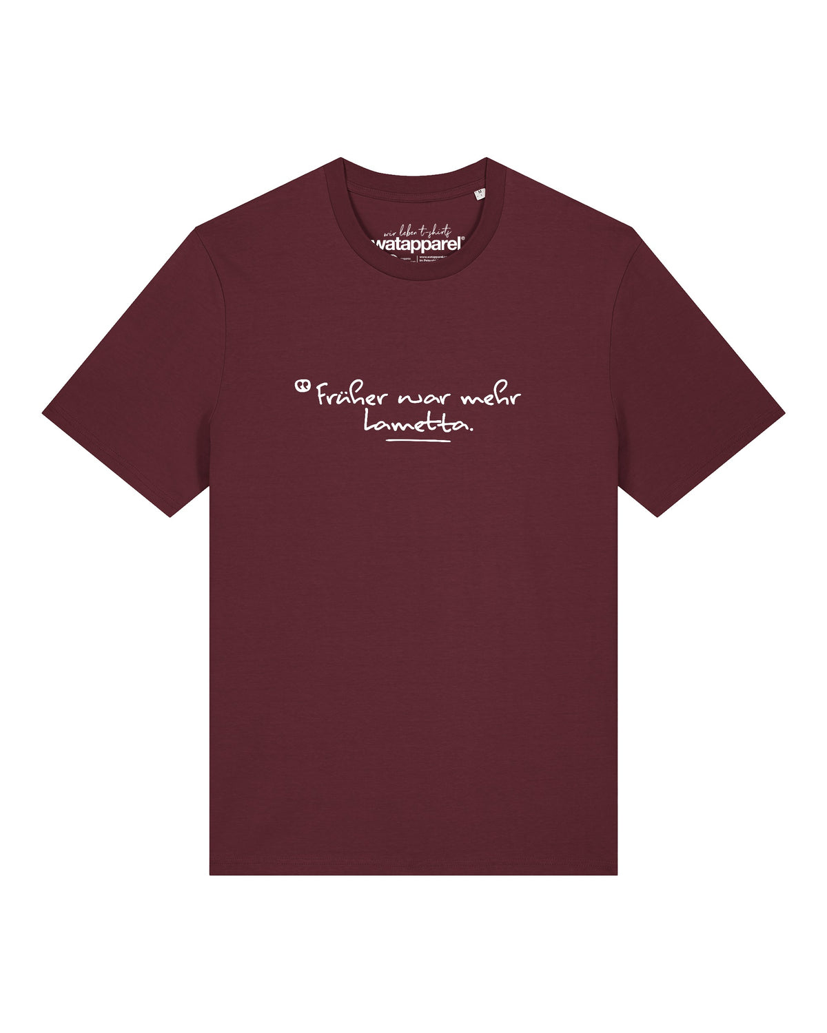 Früher war mehr Lametta | T-Shirt Unisex-front;C244