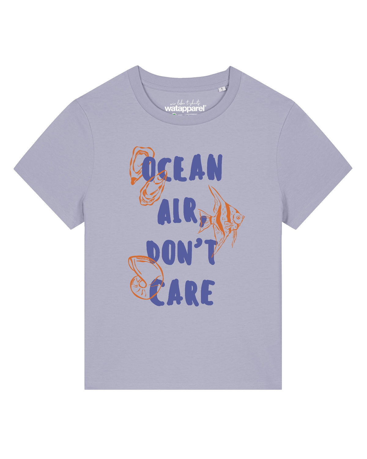 Ocean air dont care | T-Shirt Frauen-front;C063