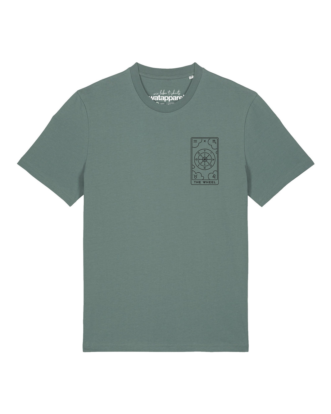 Tarot The Wheel | T-Shirt Unisex-front;C144