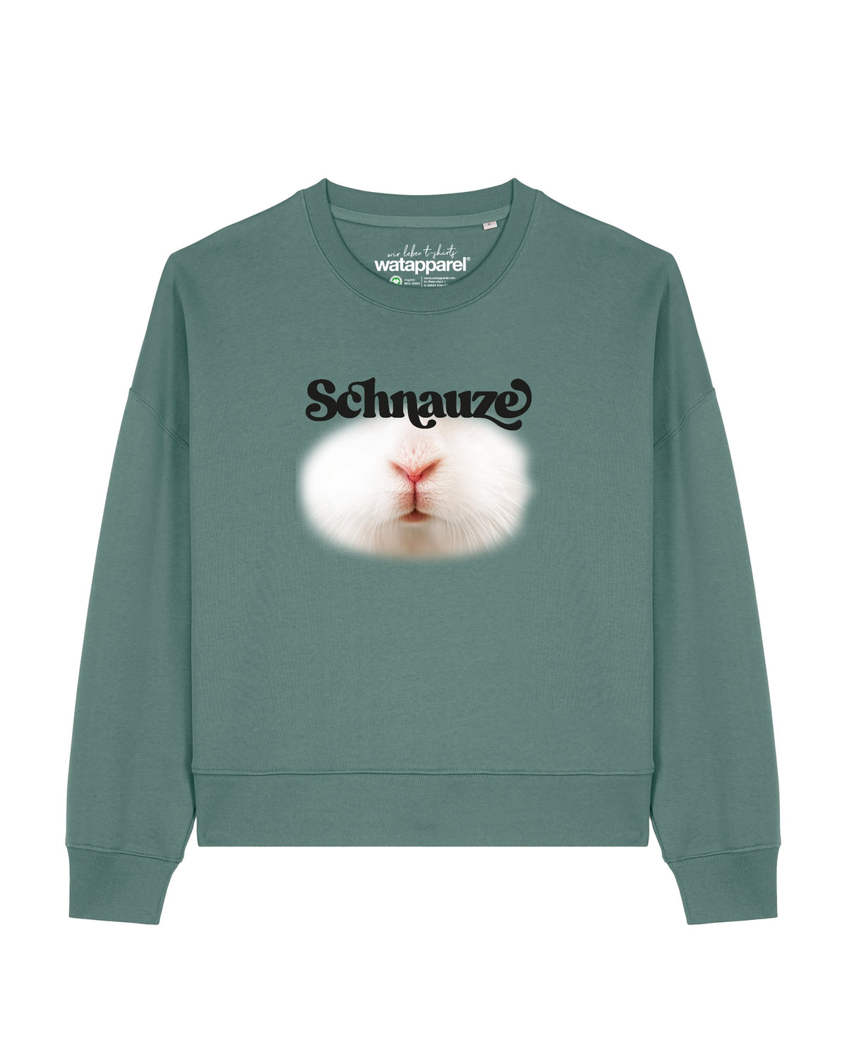 Schnauze | Sweatshirt Frauen-front;C144