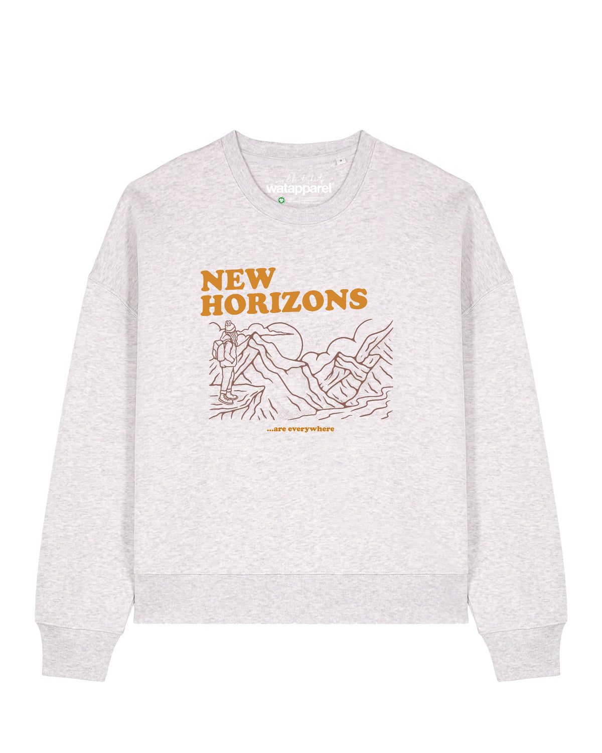 New horizons are everywhere | Sweatshirt Frauen-front;C146