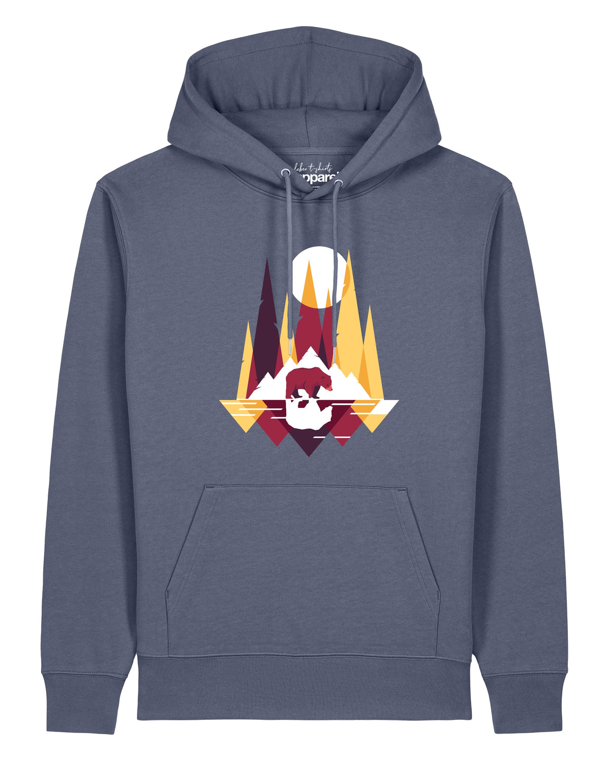 Von Bären und Bergen | Hoodie Unisex-front;C156