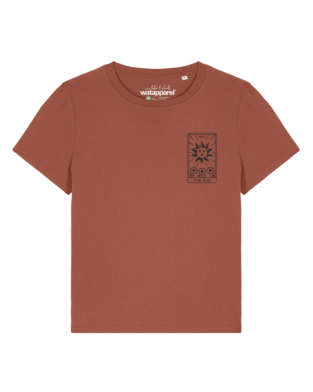 Tarot The Sun | T-Shirt Frauen-front;C730
