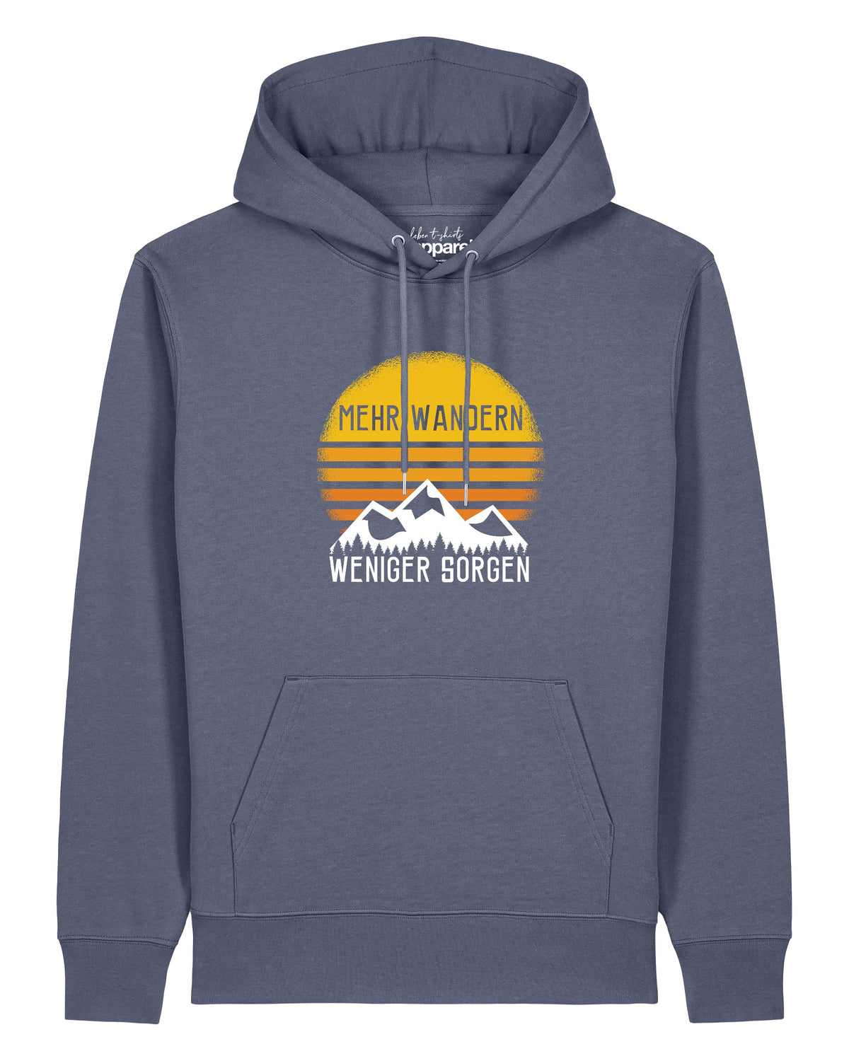 Mehr Wandern | Hoodie Unisex-front;C156