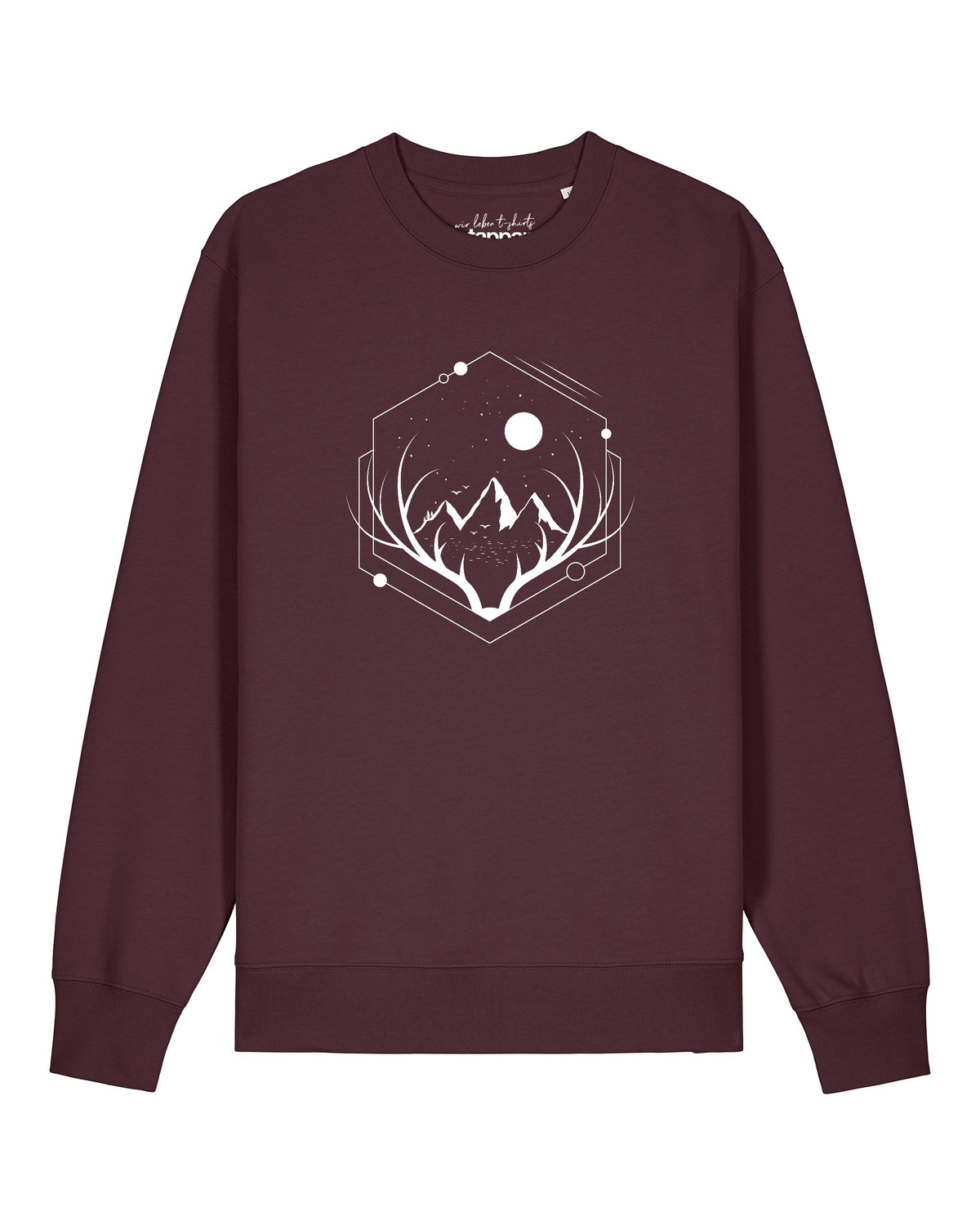 Wanderlust at night | Sweatshirt Unisex-front;C116