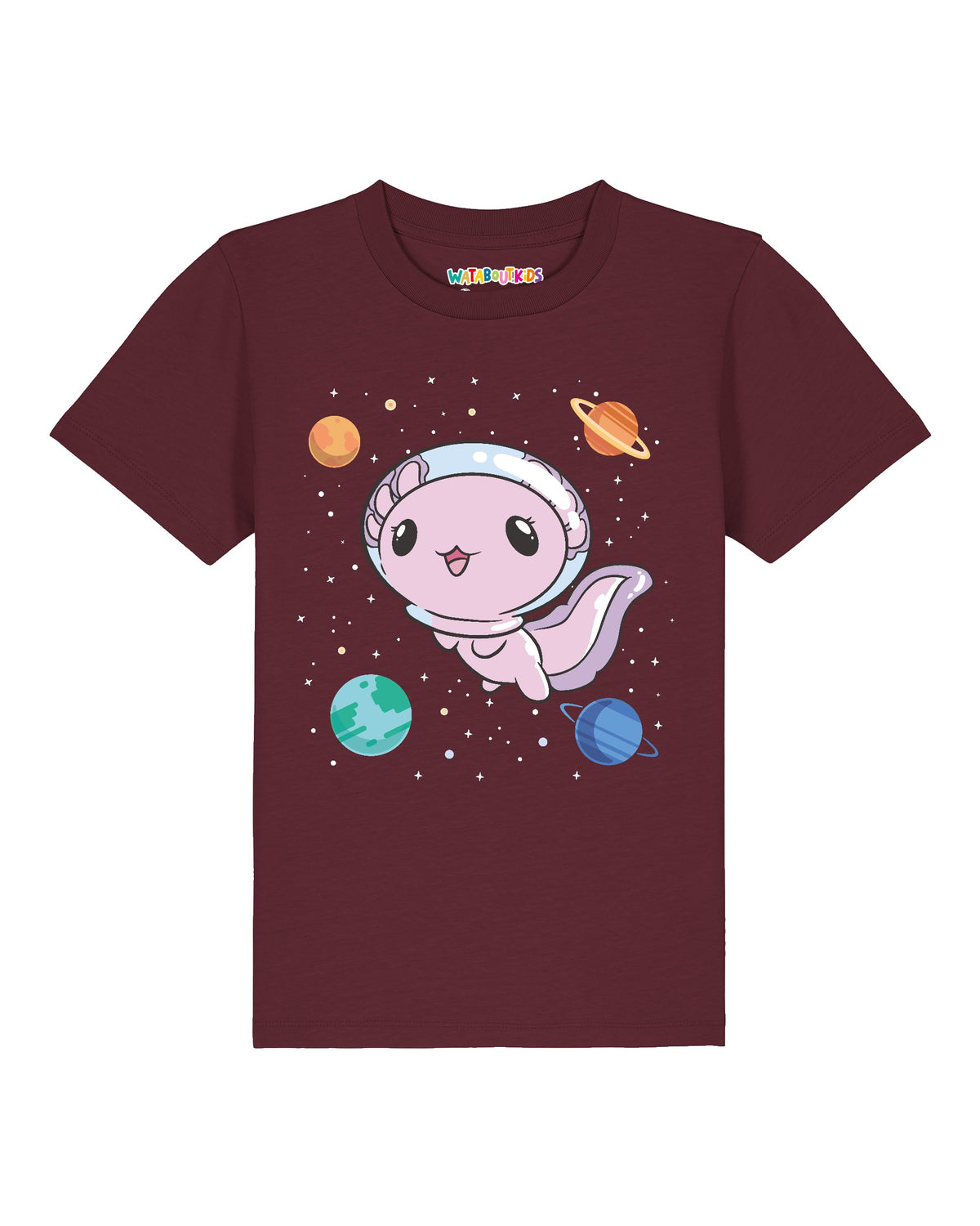 Axolotl in space | T-Shirt Kinder-front;C244