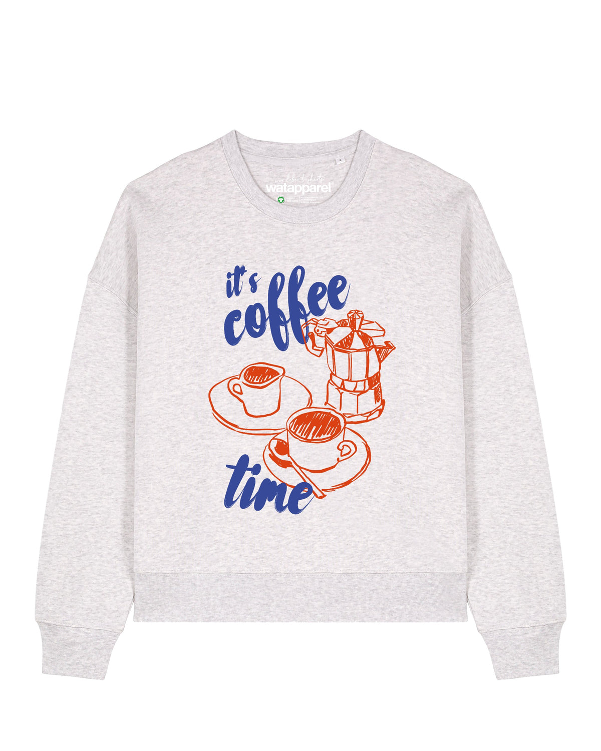Its coffee time | Sweatshirt Frauen-front;C146