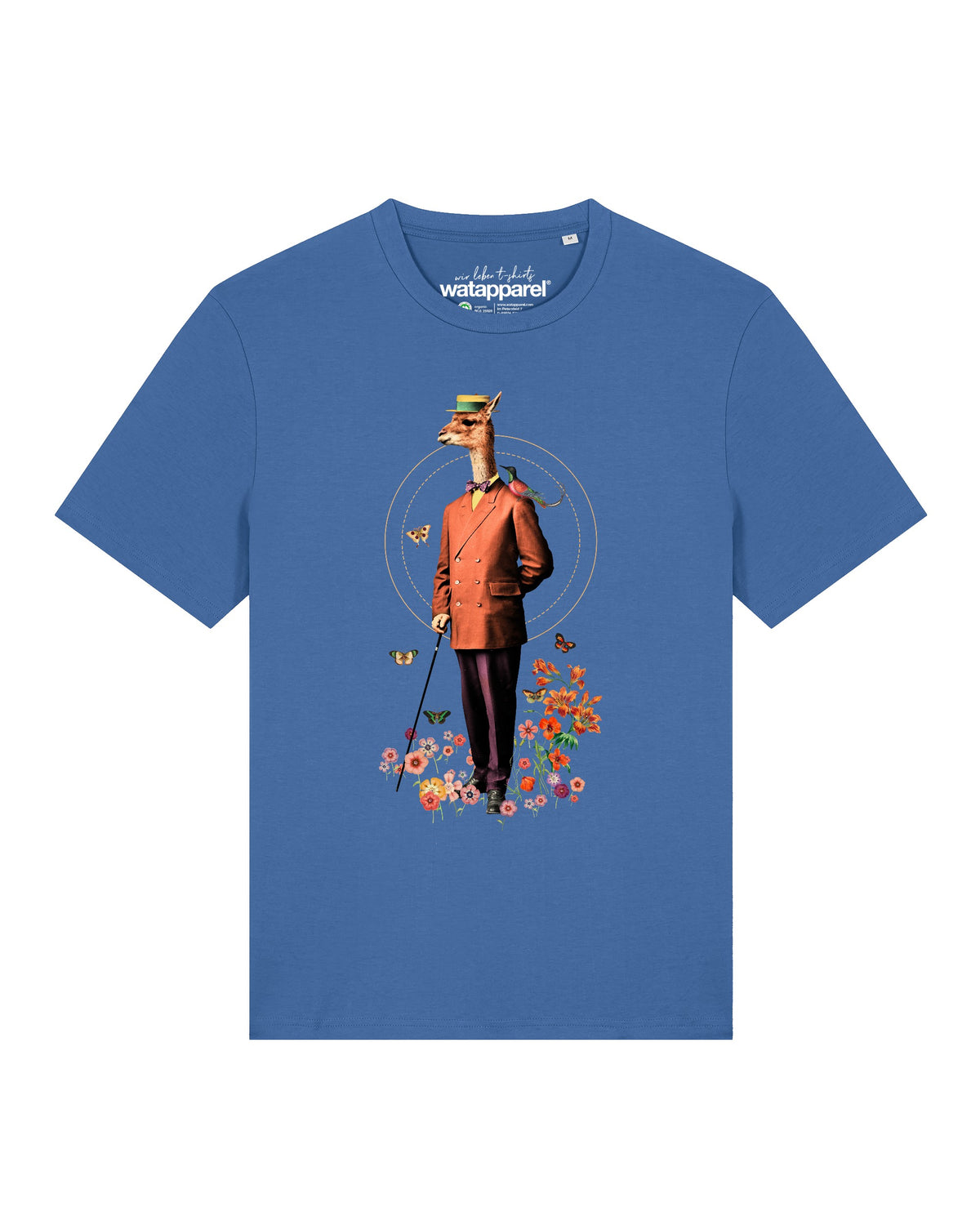 Fancy Llama | T-Shirt Unisex-front;C729