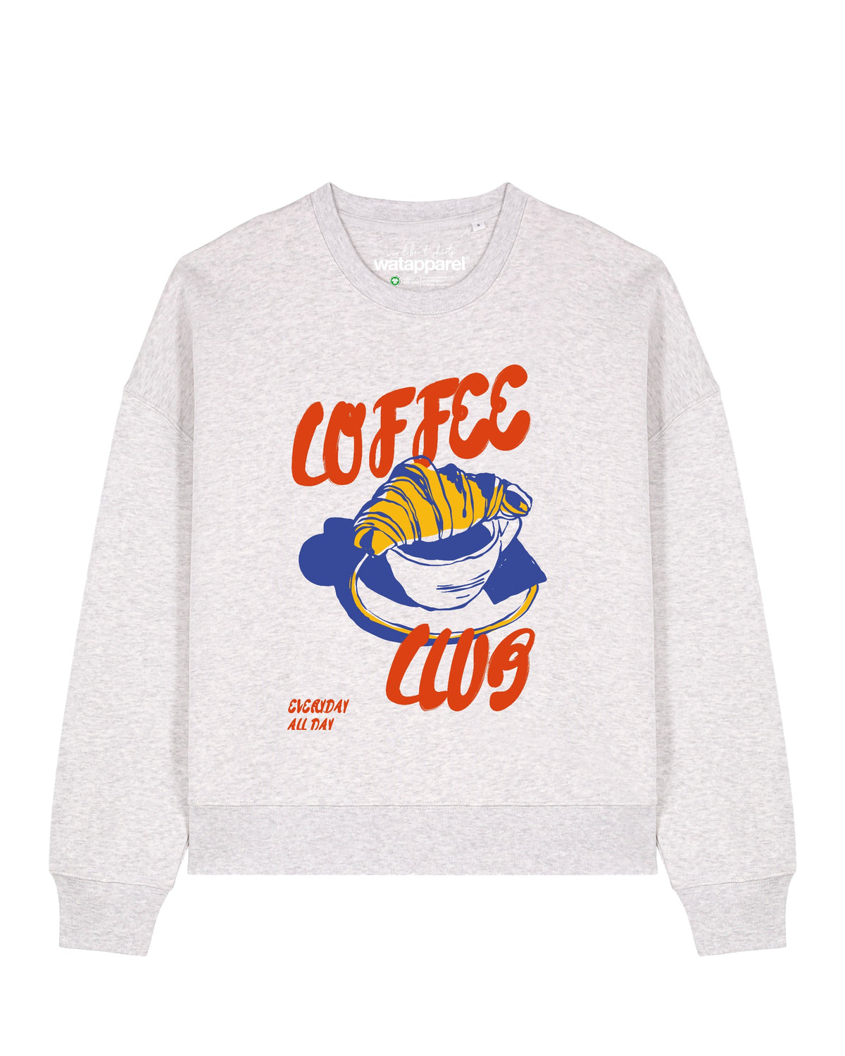 Coffee club | Sweatshirt Frauen-front;C146