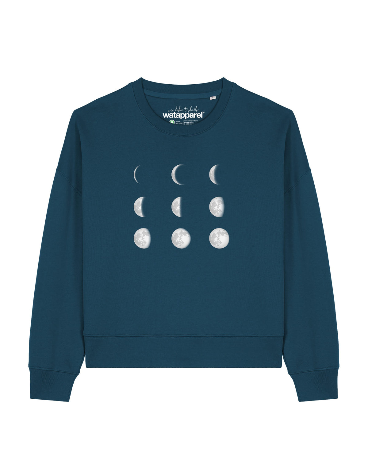 Moonphases | Sweatshirt Frauen-front;C136