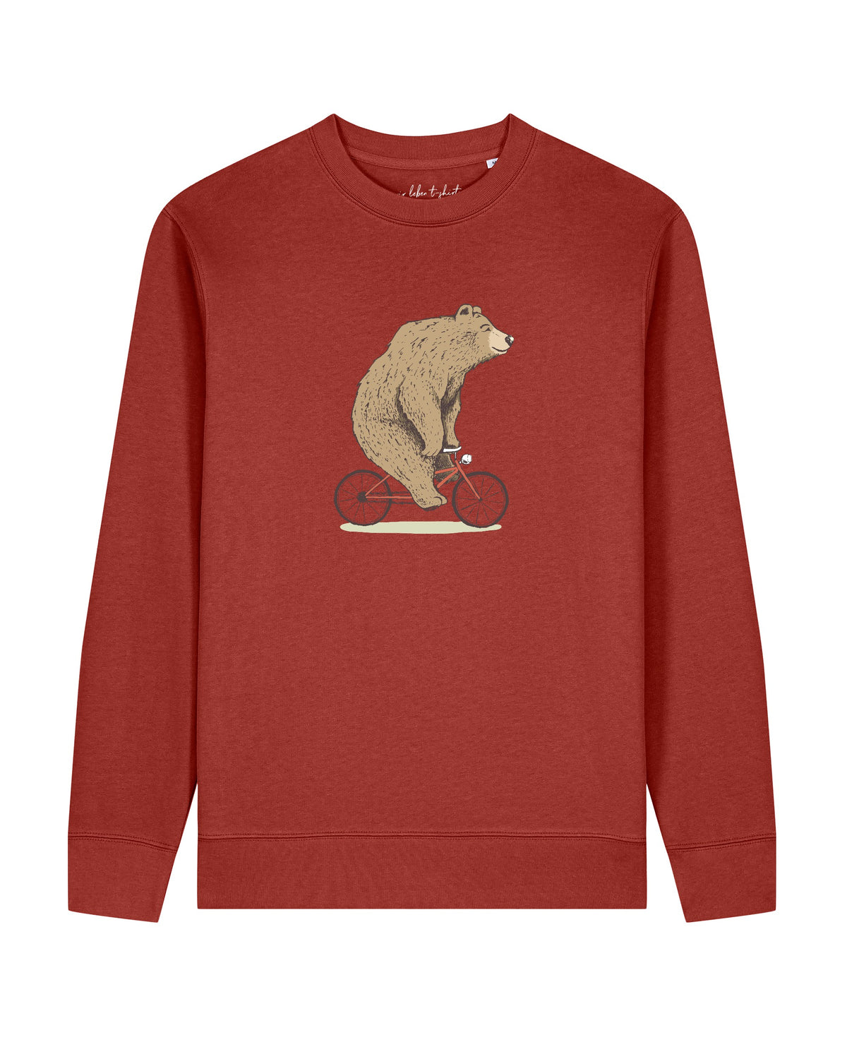 Fahrradbär | Sweatshirt Unisex-front;C150