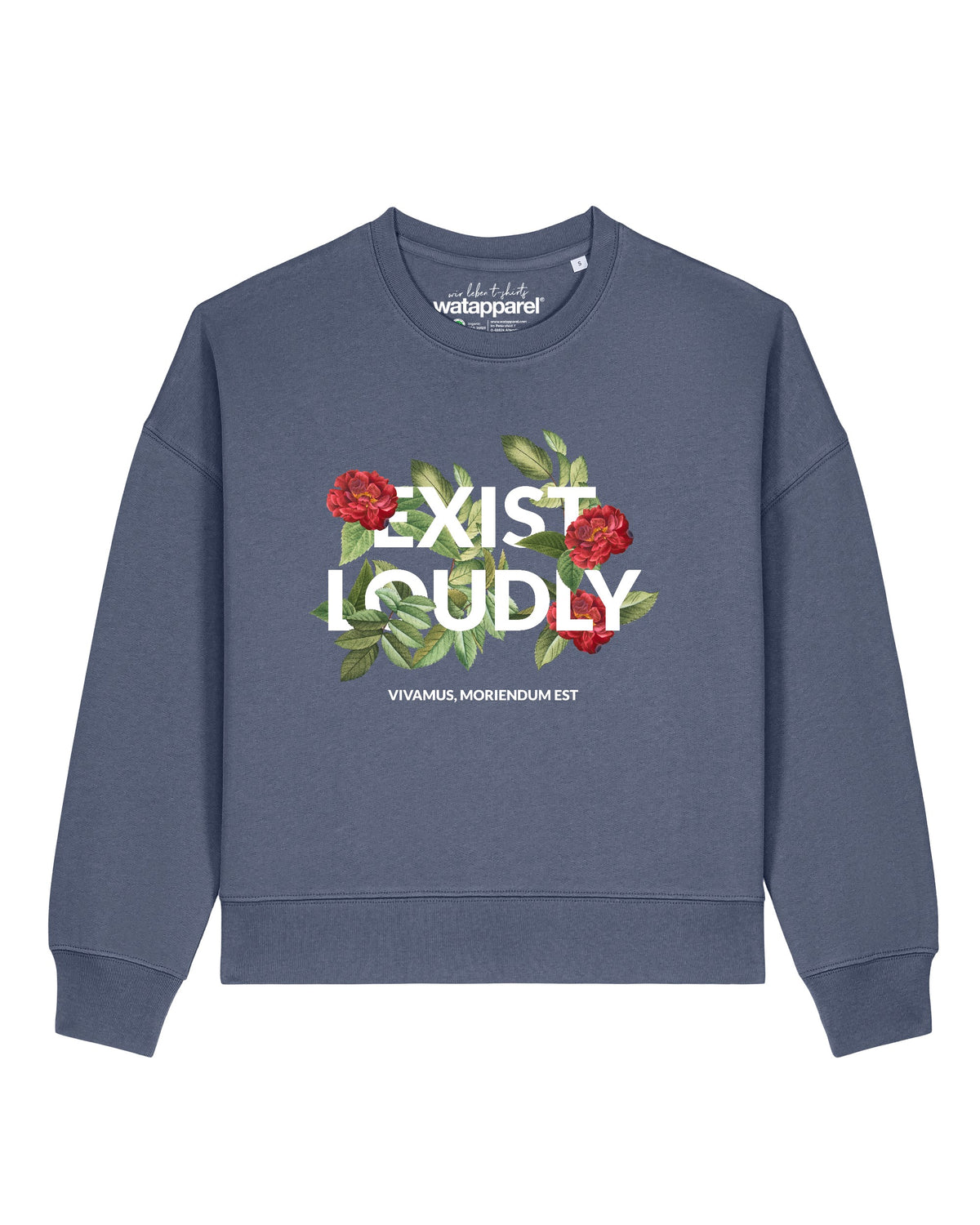 Exist Loudly | Sweatshirt Frauen-front;C156