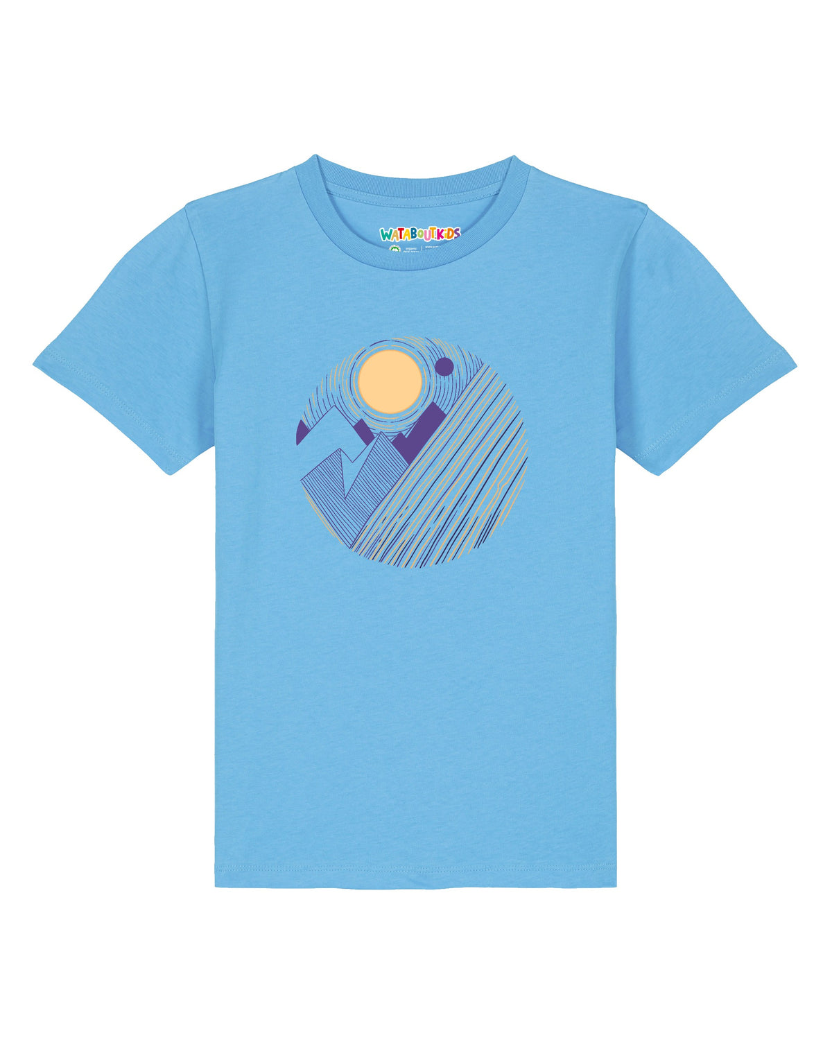 Geometric Landscape 3 | T-Shirt Kinder-front;C145