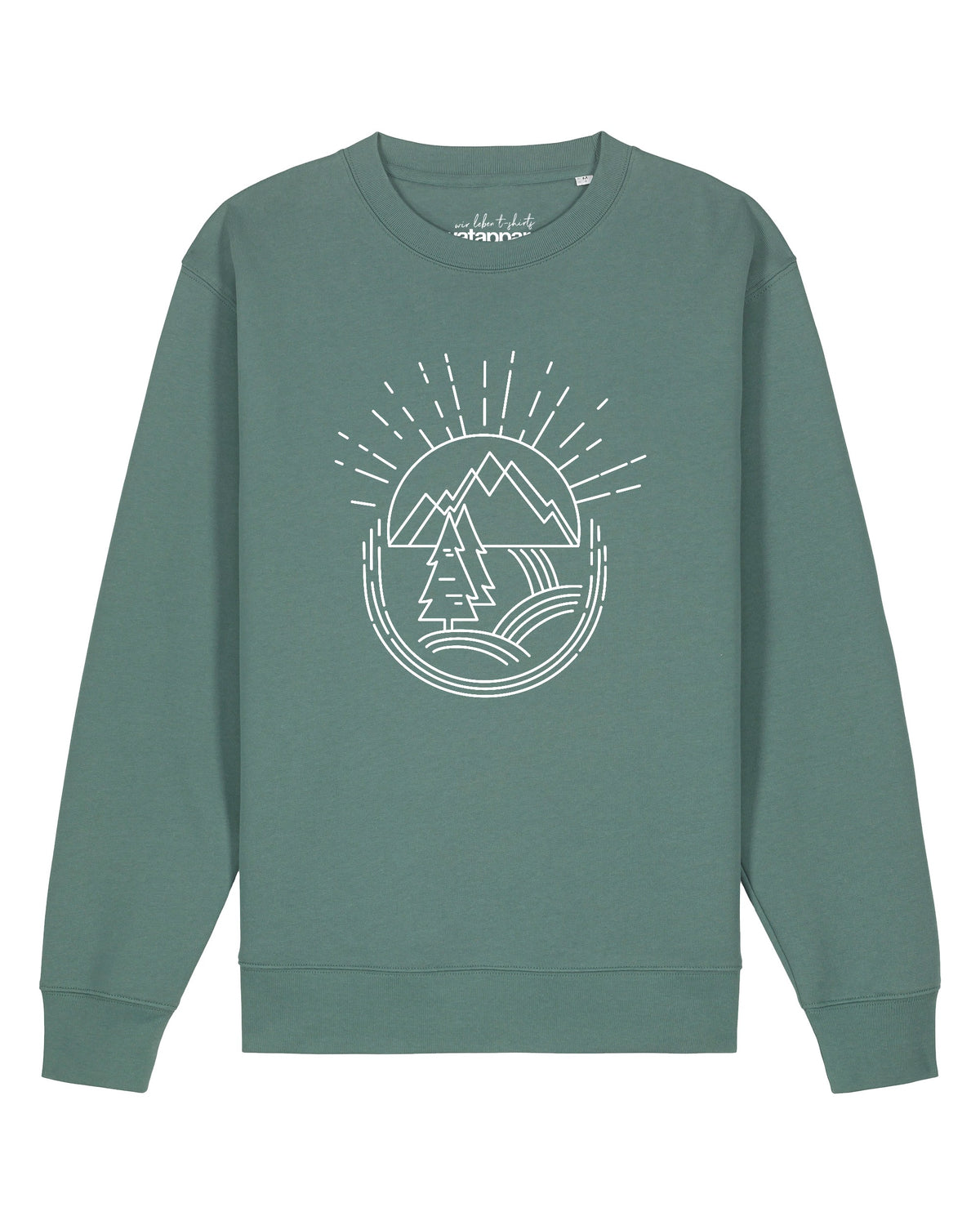Natur ist schön | Sweatshirt Unisex-front;C144
