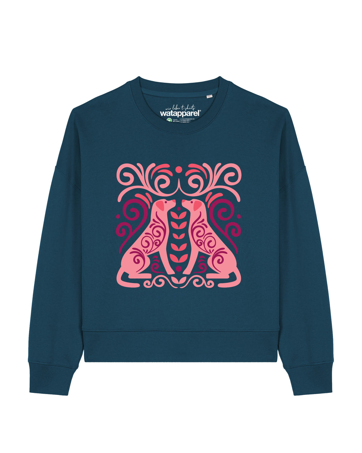 Hundeliebe | Sweatshirt Frauen-front;C136