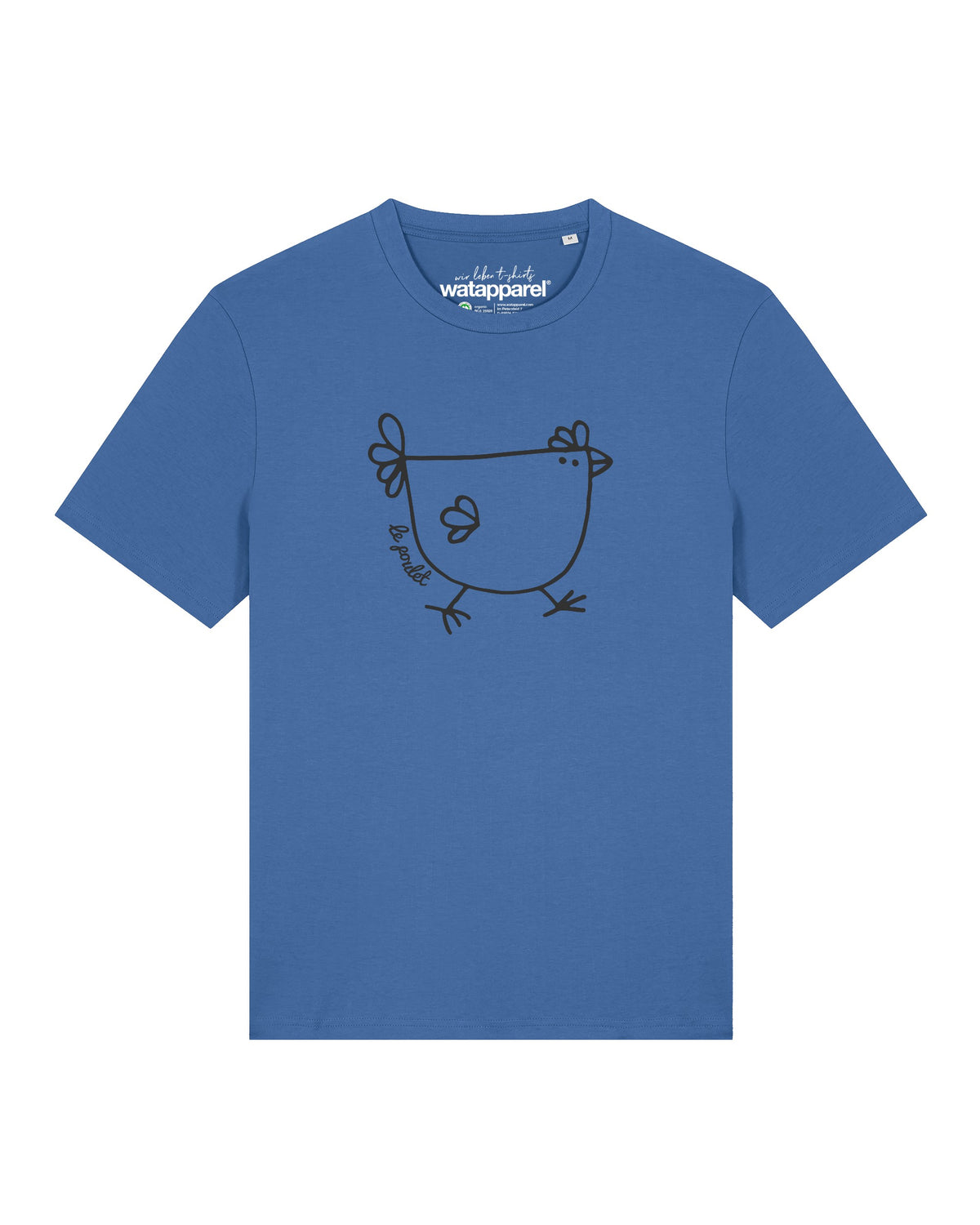 Le poulet - das Huhn | T-Shirt Unisex-front;C729