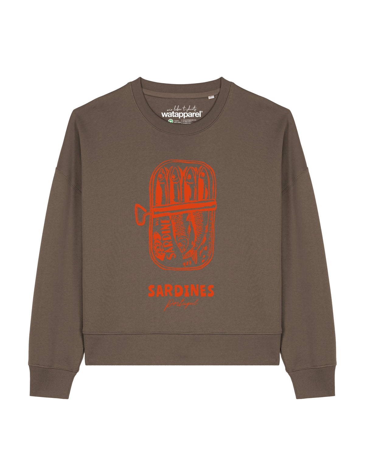 Sardines Portugal | Sweatshirt Frauen-front;C135
