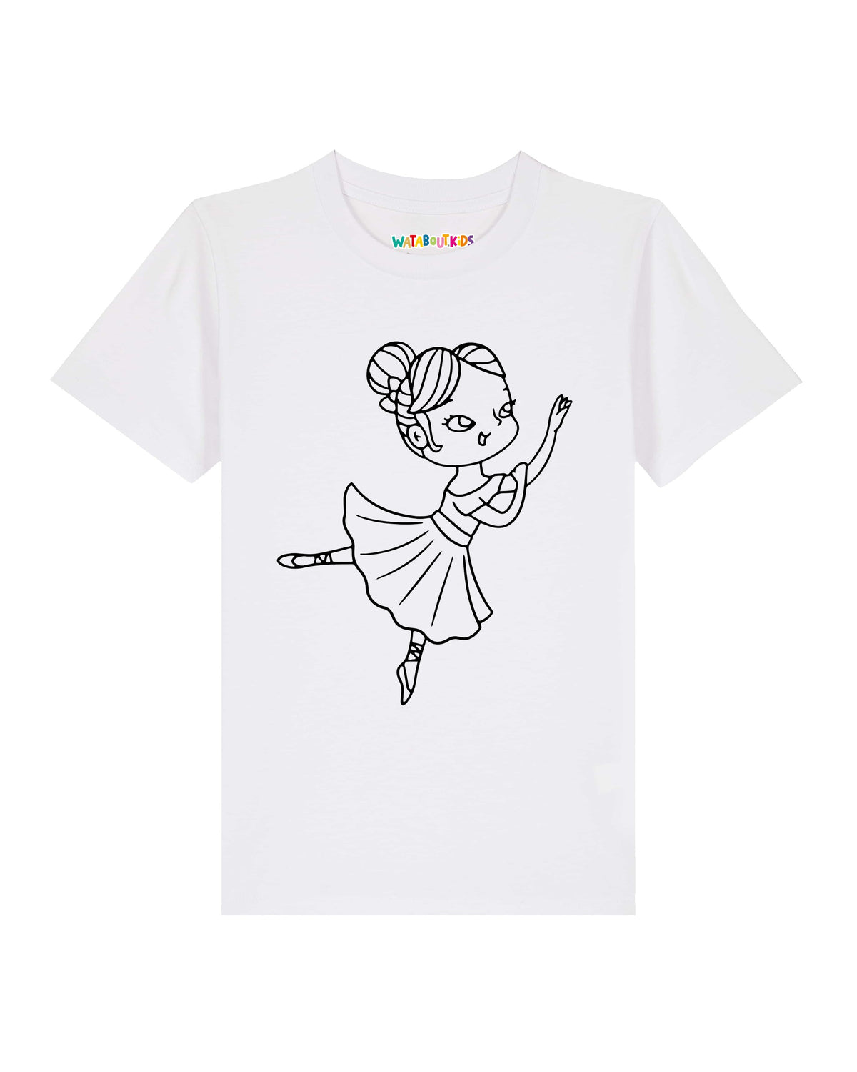 Ballerina | T-Shirt Kinder-front;C001