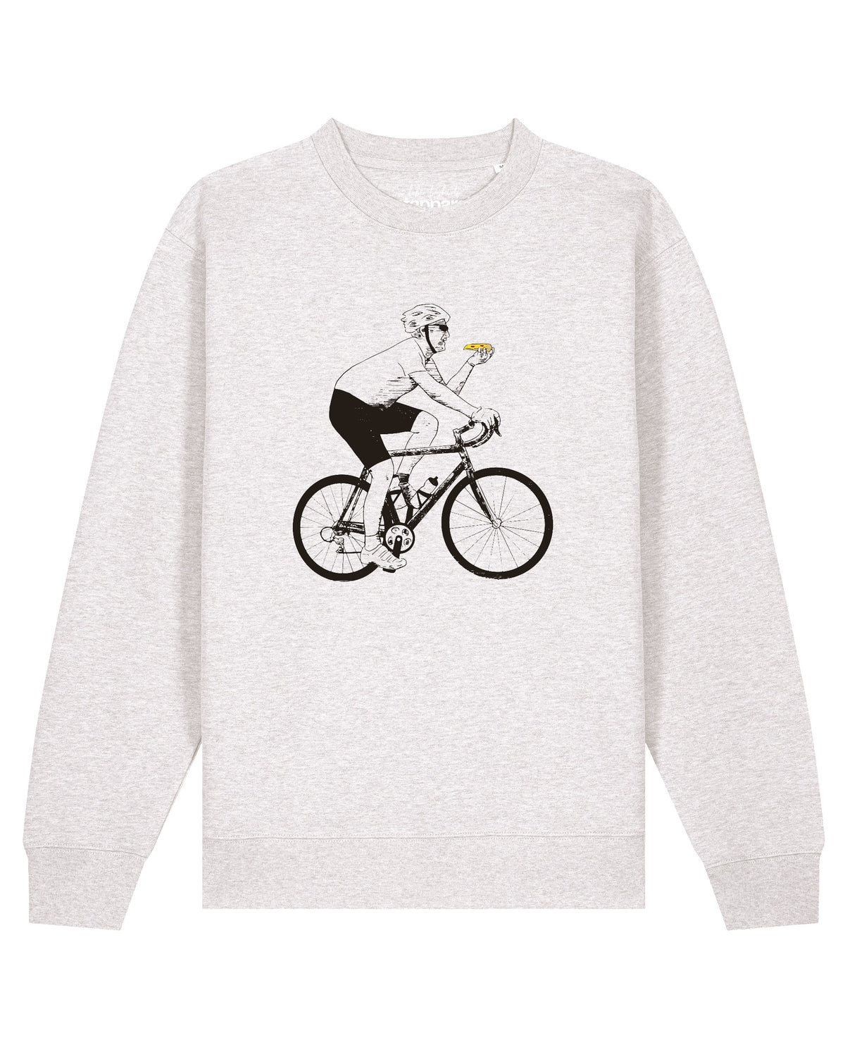 Fahrrad und Pizza | Sweatshirt Unisex-front;C146