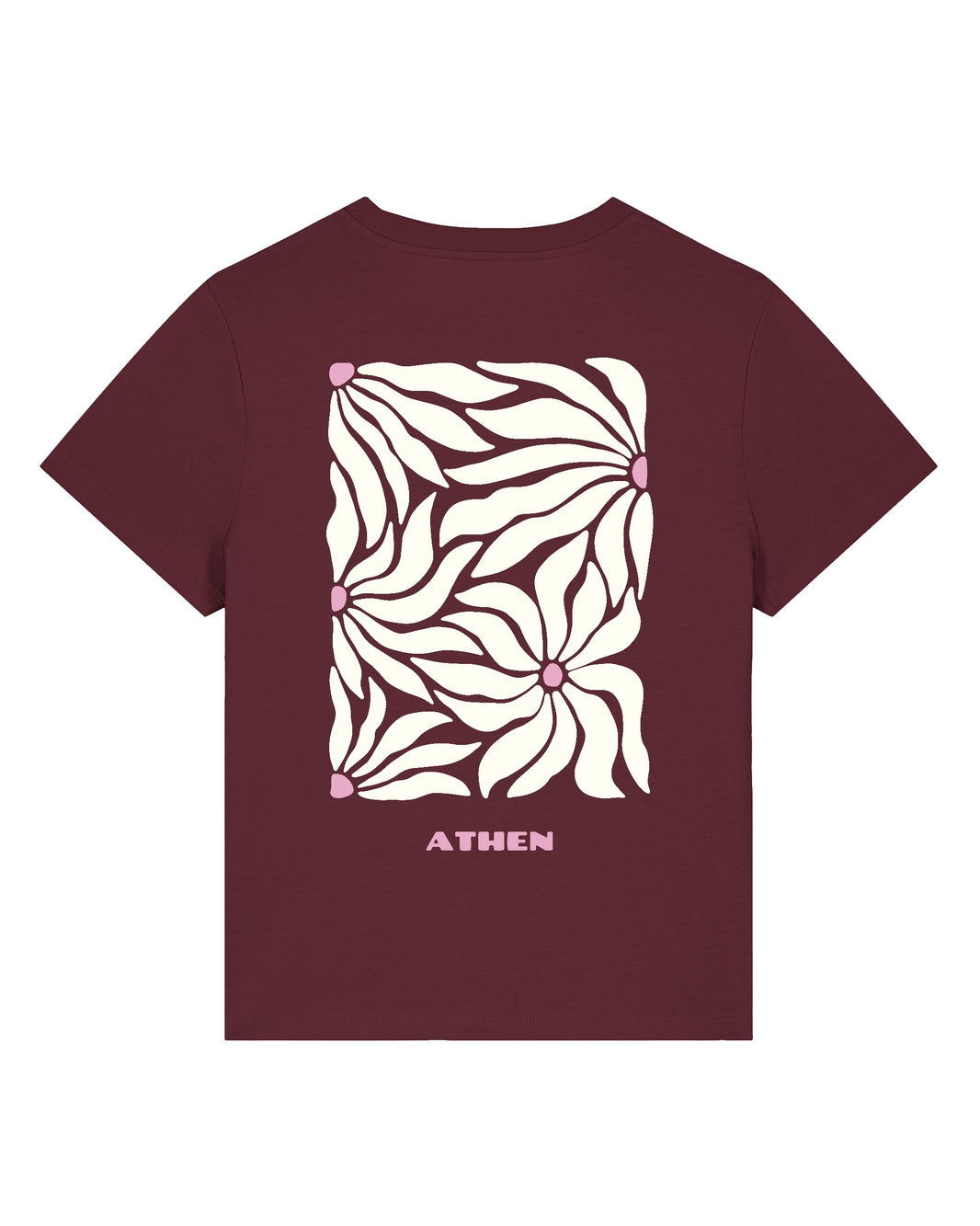 Athen Flora | T-Shirt Frauen-back;C244
