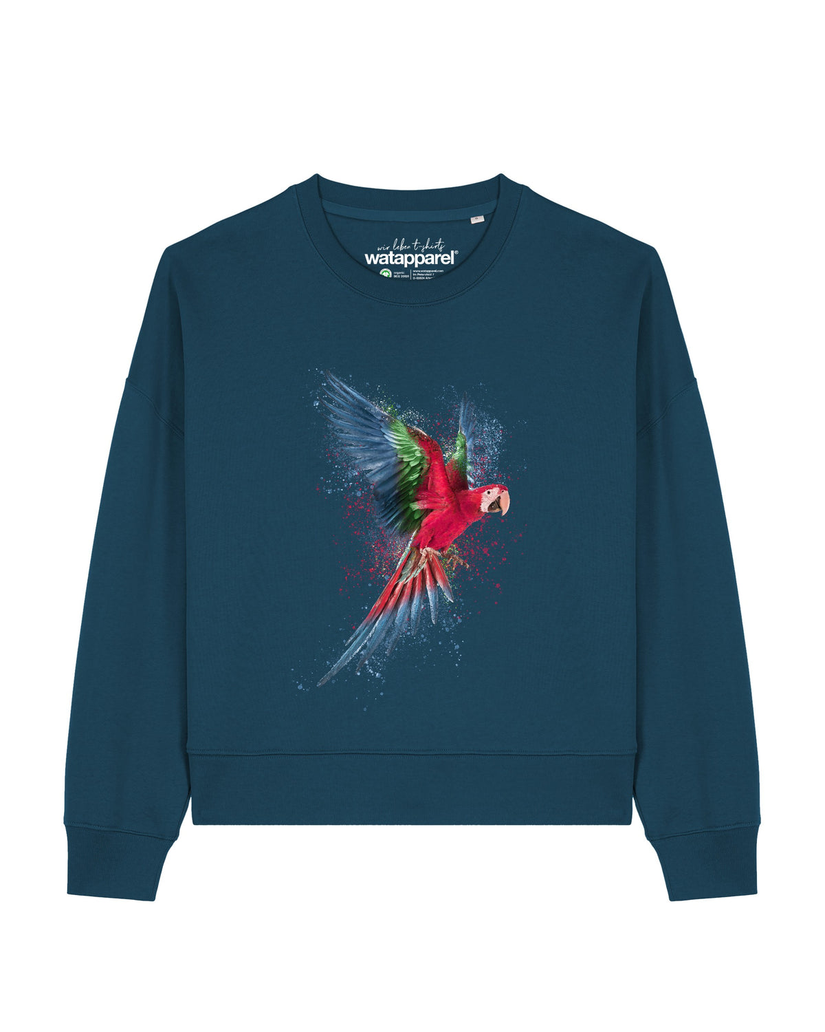 Papagei | Sweatshirt Frauen-front;C136