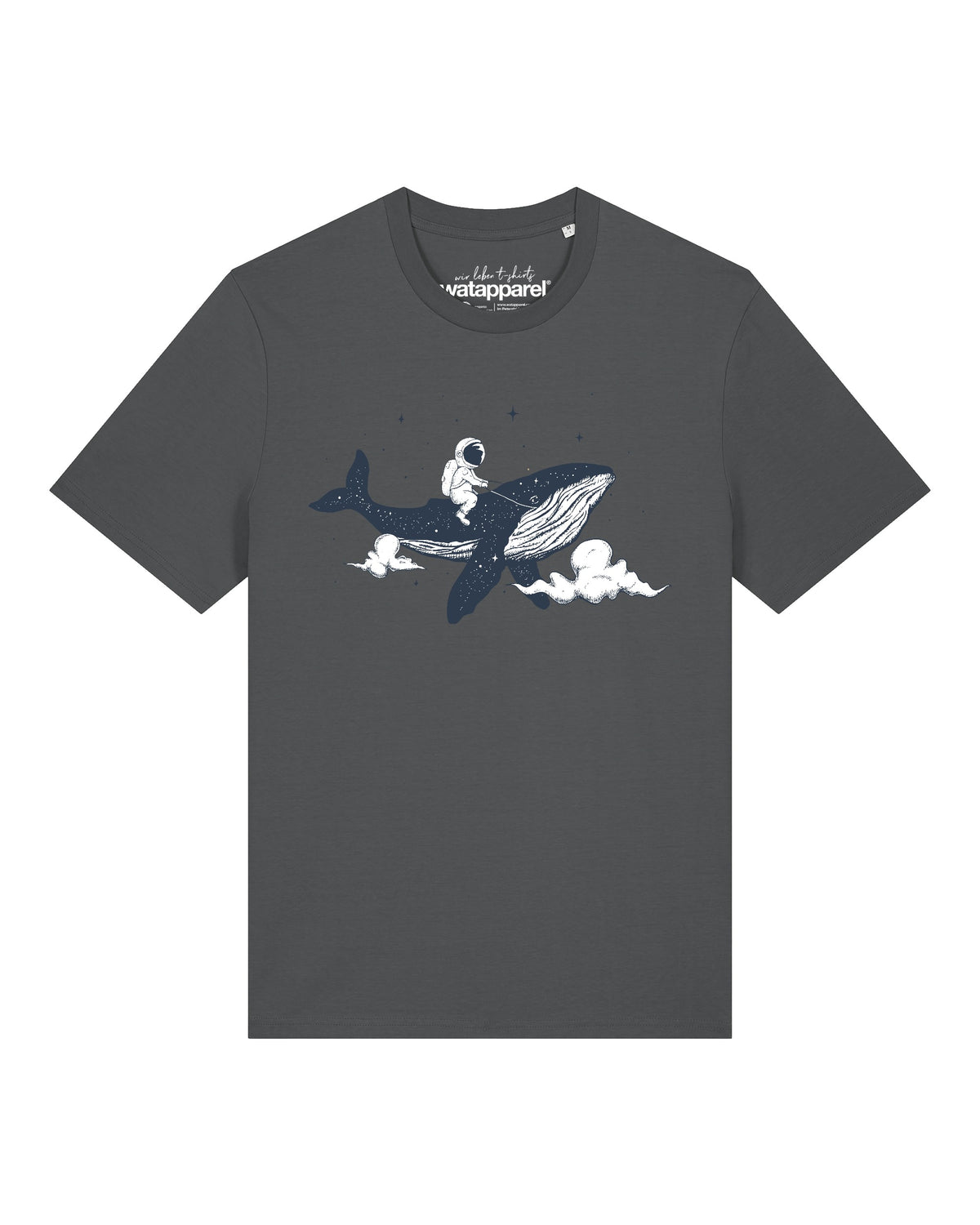 Spacewhale | T-Shirt Unisex-front;C253