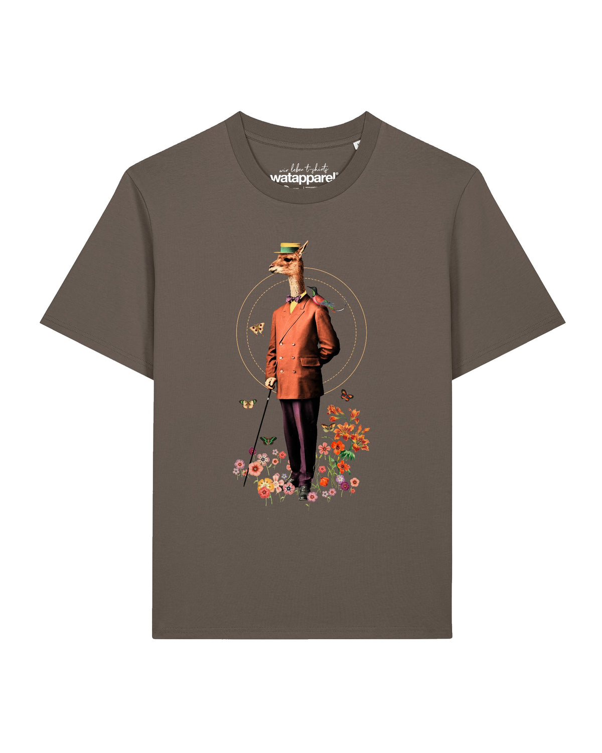 Fancy Llama | T-Shirt Unisex-front;C135