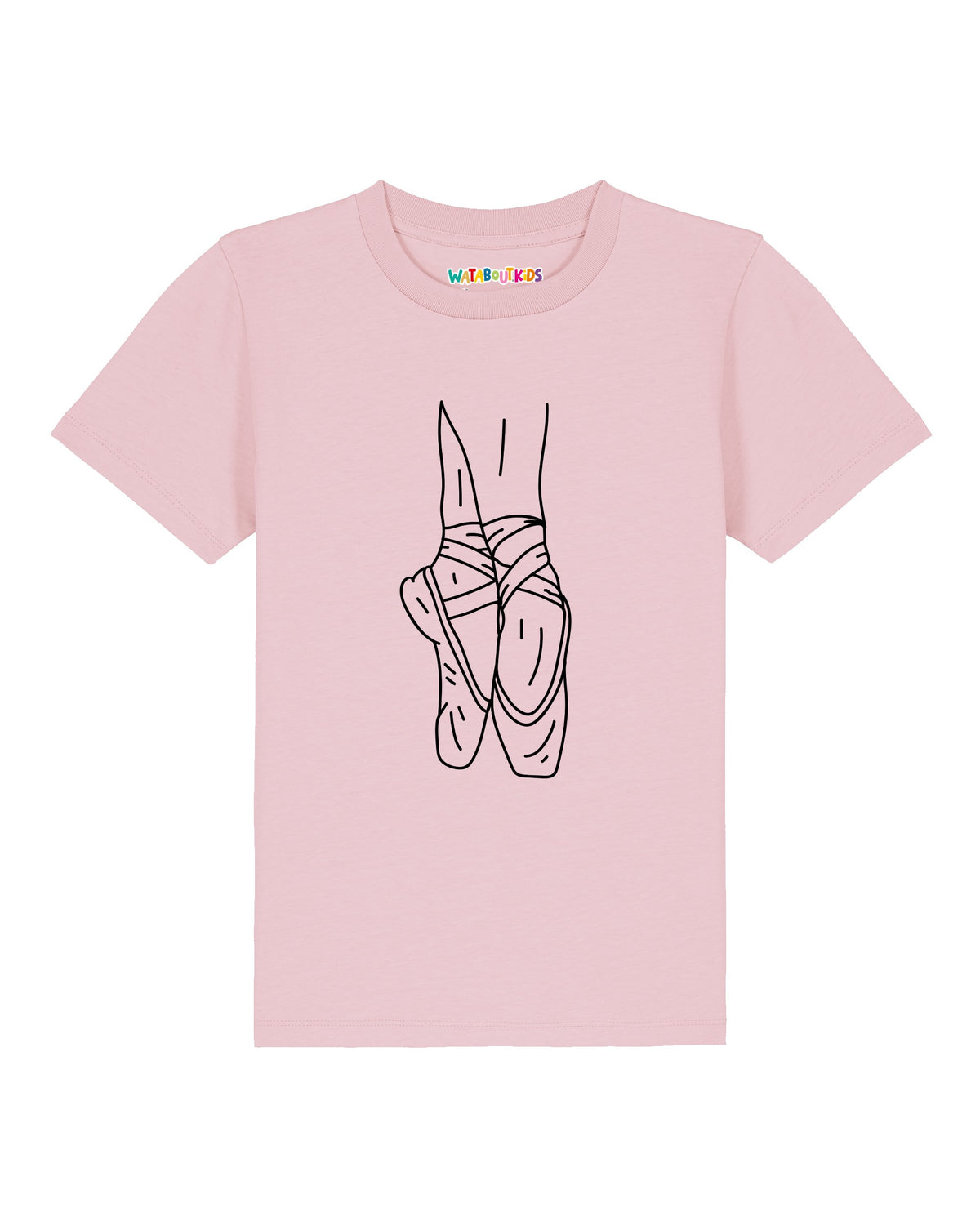 Ballett Spitze | T-Shirt Kinder-front;C005