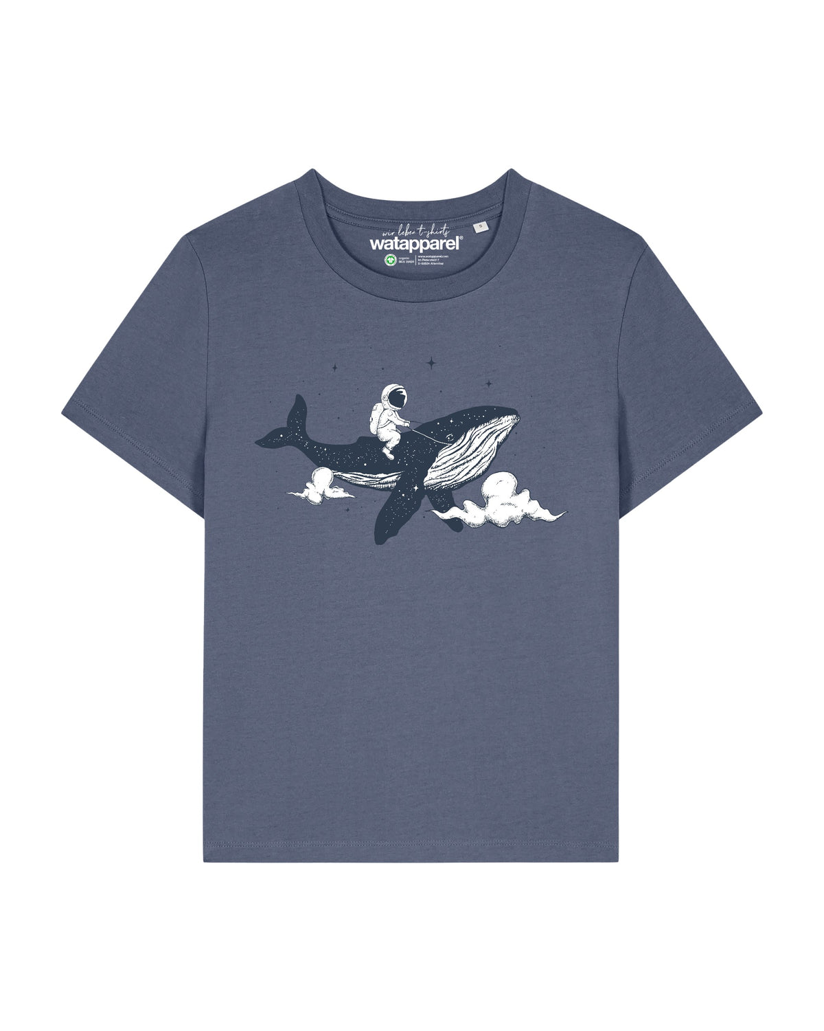 Spacewhale | T-Shirt Frauen-front;C156