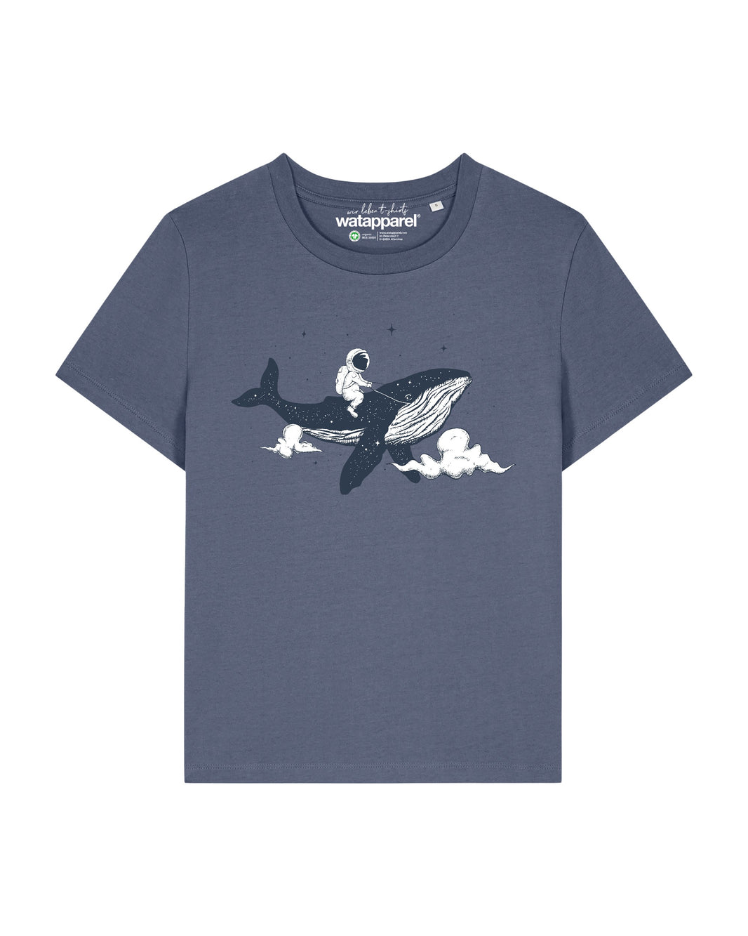 Spacewhale | T-Shirt Frauen-front;C156