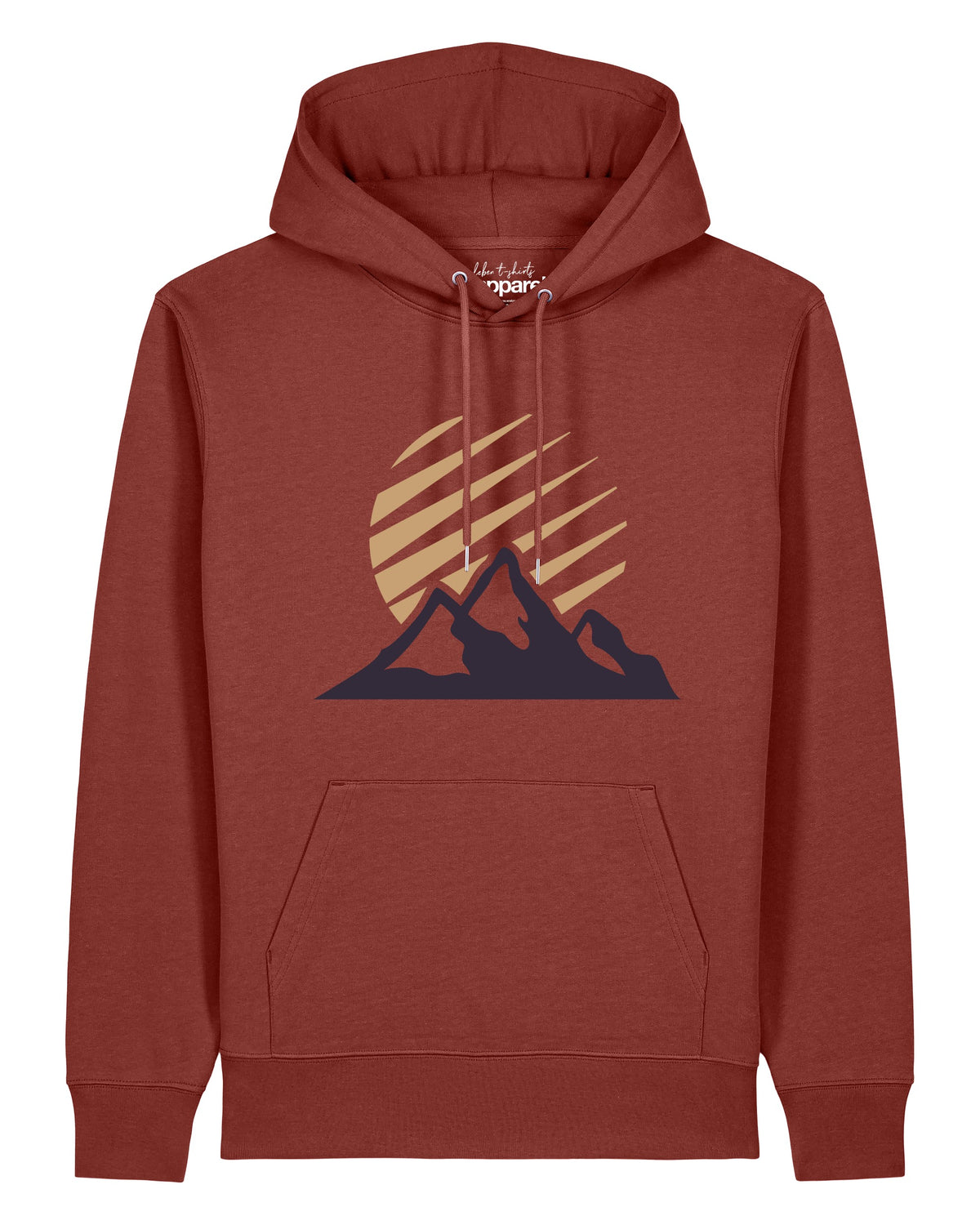 Mountain and Sun | Hoodie Unisex-front;C150