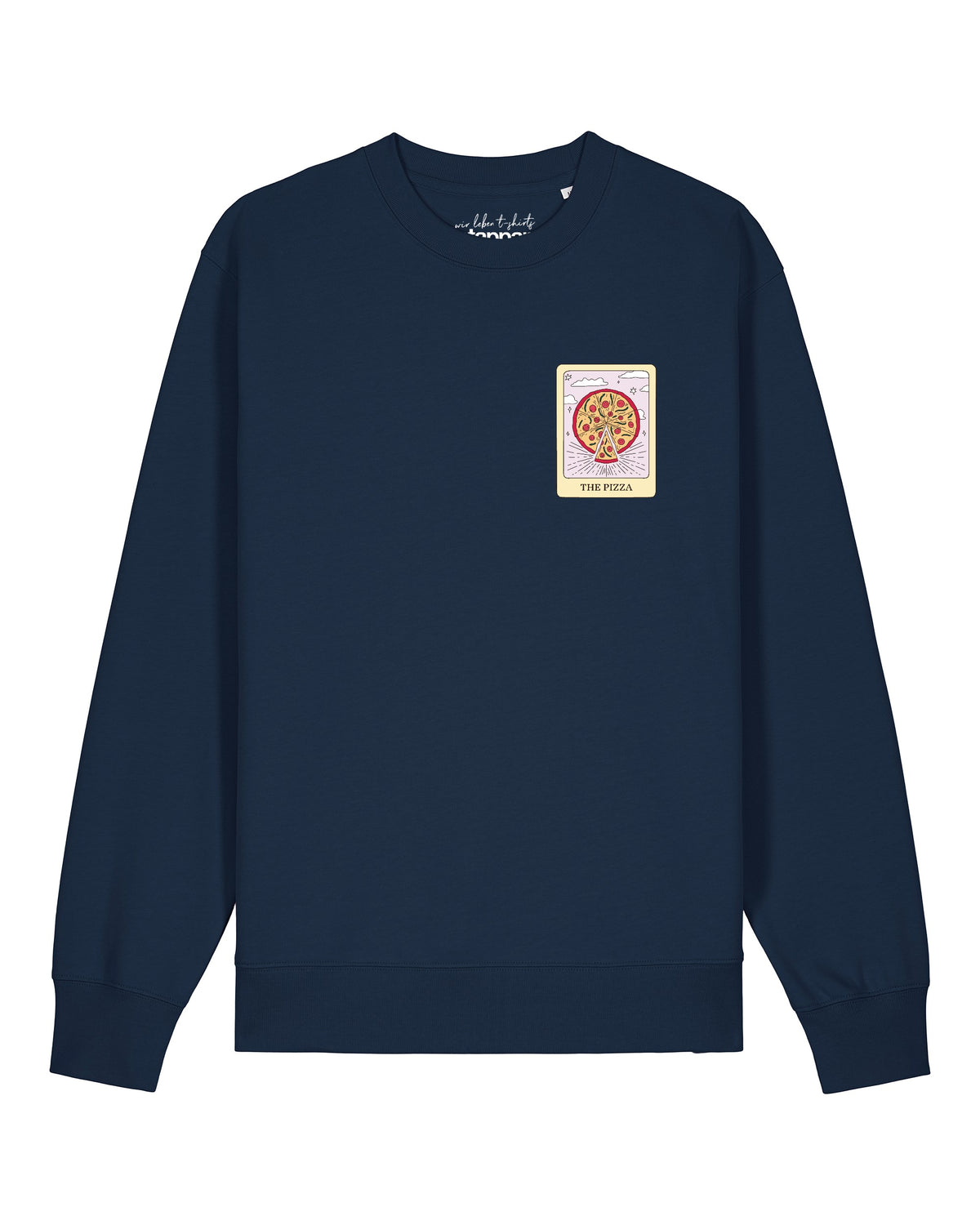 Tarot The Pizza | Sweatshirt Unisex-front;C727