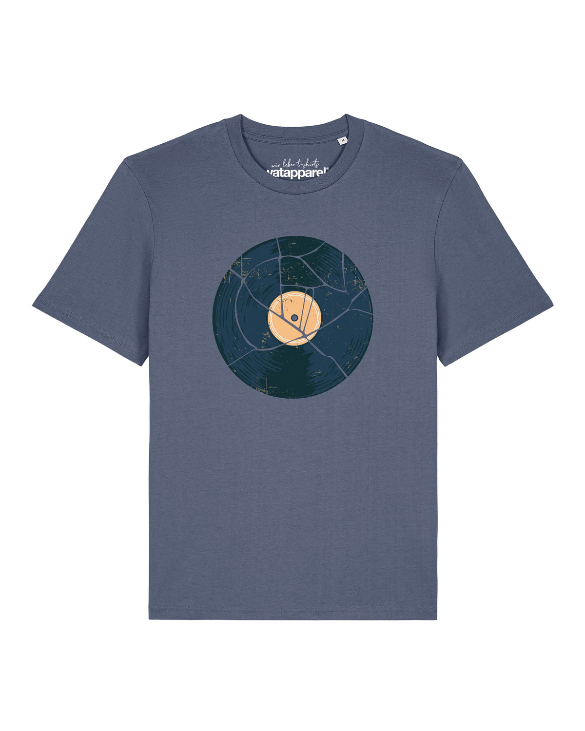Broken Vinyl | T-Shirt Unisex-front;C156