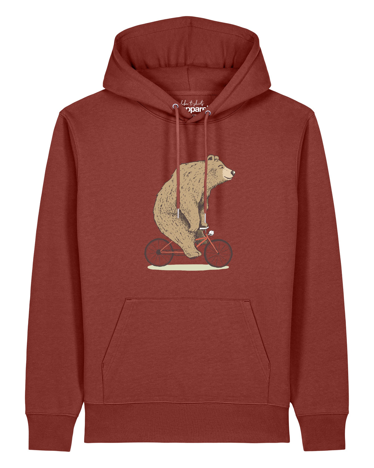 Fahrradbär | Hoodie Unisex-front;C150