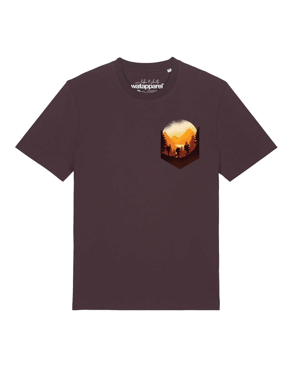 Hiking in the mountains | T-Shirt Unisex-front;C116