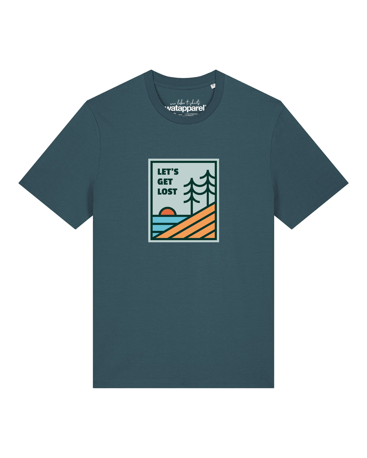 Let's Get Lost | T-Shirt Unisex-front;C702