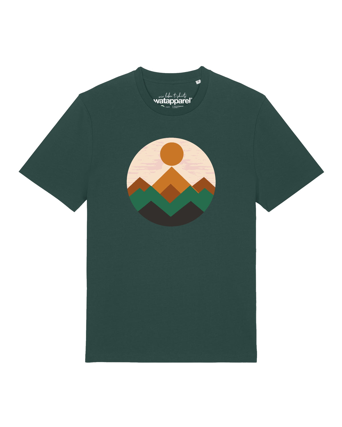Geometric Landscape 2 | T-Shirt Unisex-front;C036