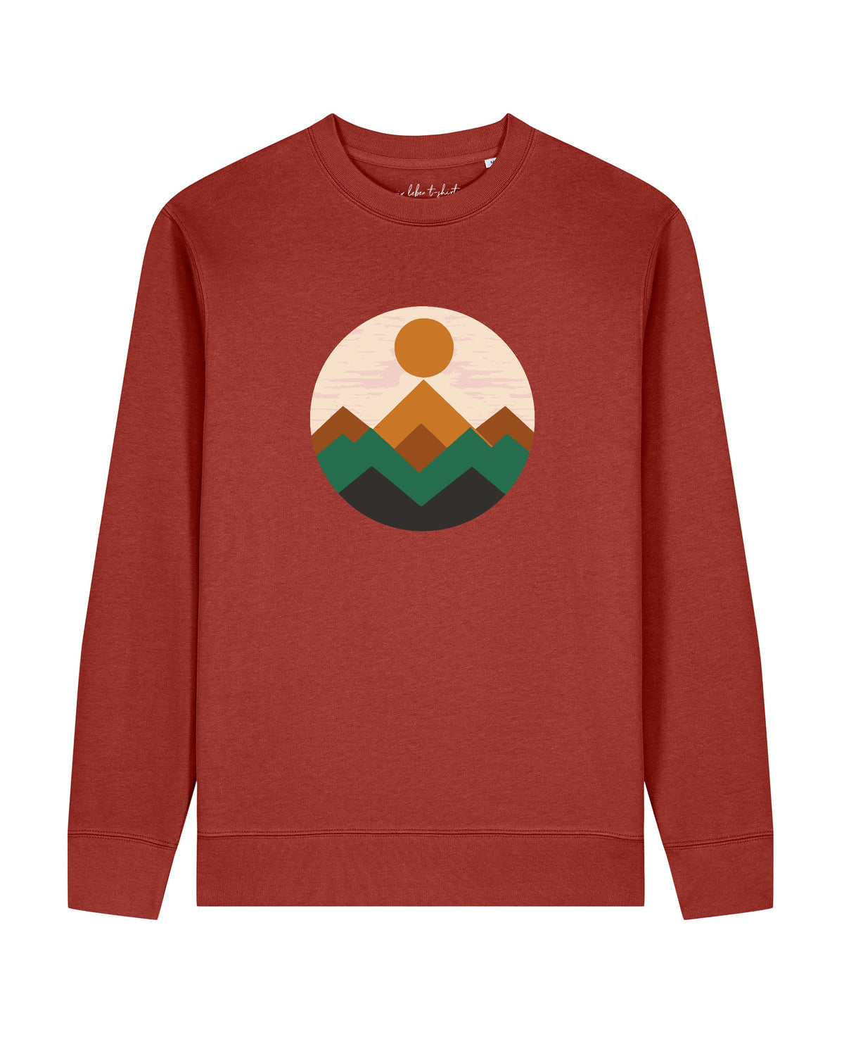 Geometric Landscape 2 | Sweatshirt Unisex-front;C150