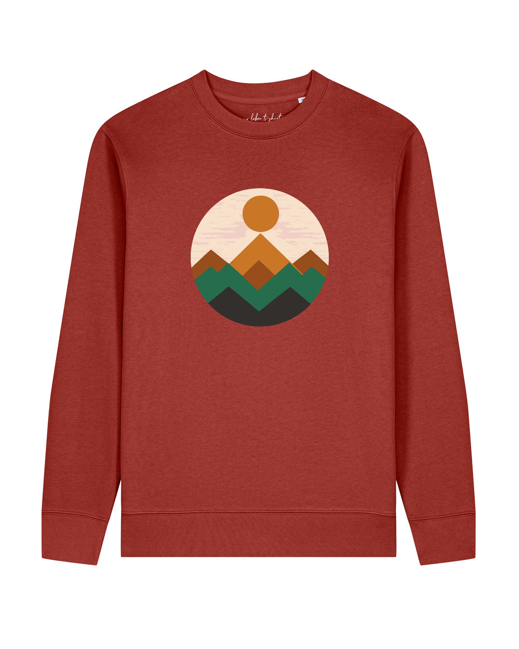 Geometric Landscape 2 | Sweatshirt Unisex-front;C150