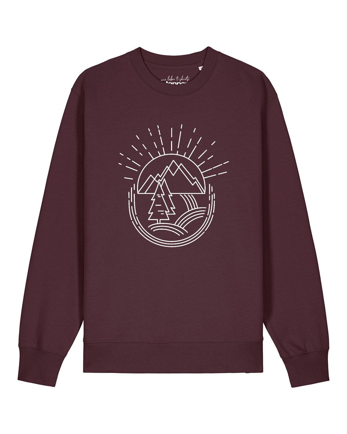 Natur ist schön | Sweatshirt Unisex-front;C116